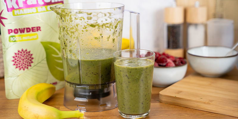 A chocolate kratom smoothie A chocolate kratom smoothie