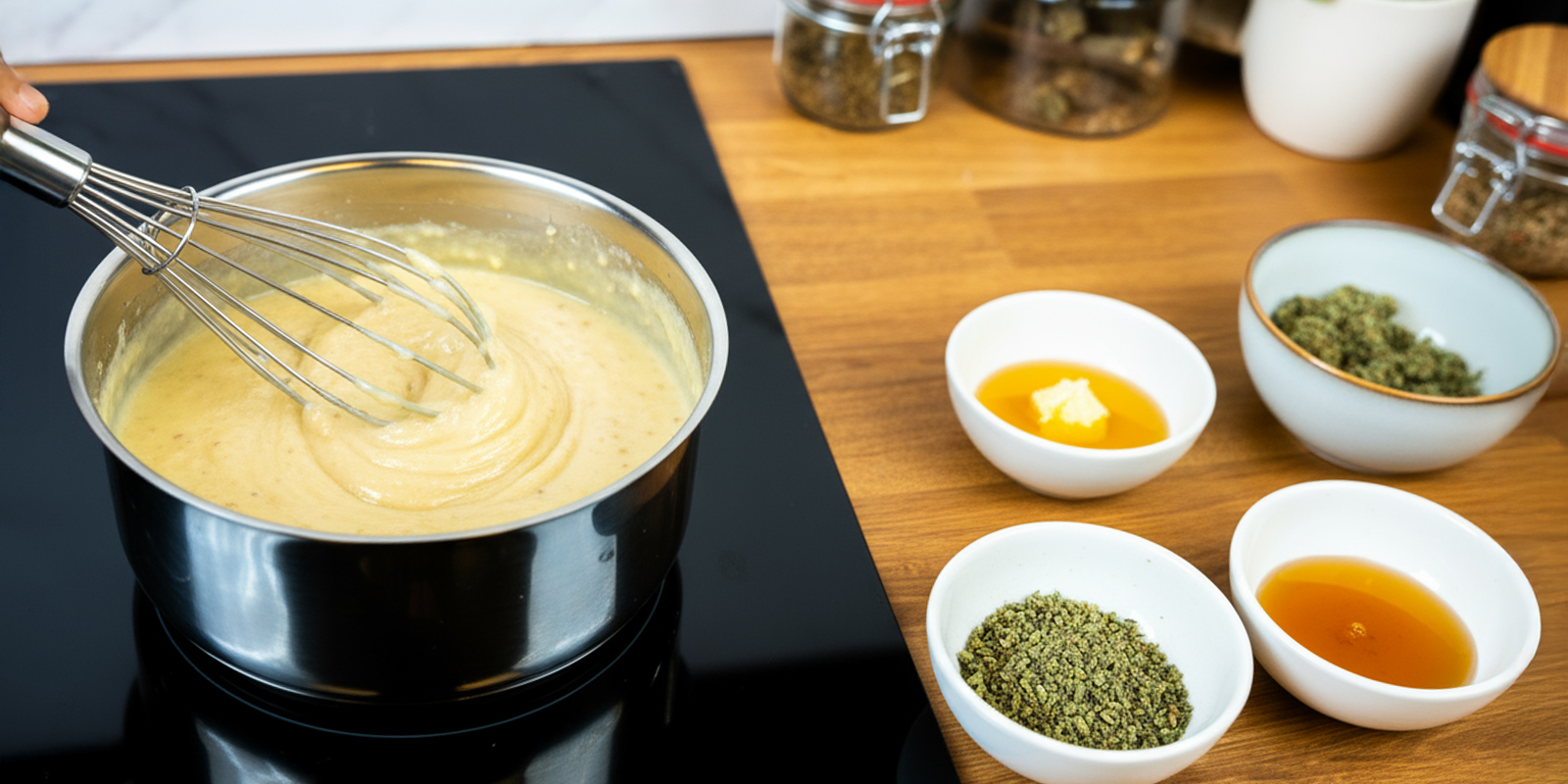 Step 2: Mix the base Step 2: Mix the base