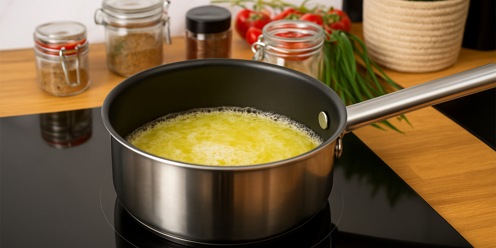 Infuse the butter or ghee